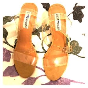 Transparent Steve Madden Heels